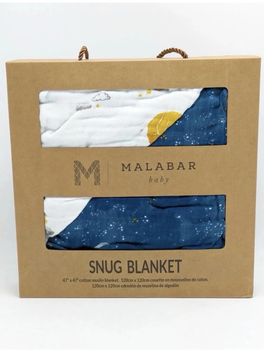 Malabar Baby Organic Snug Blanket - Mystical Night - 47